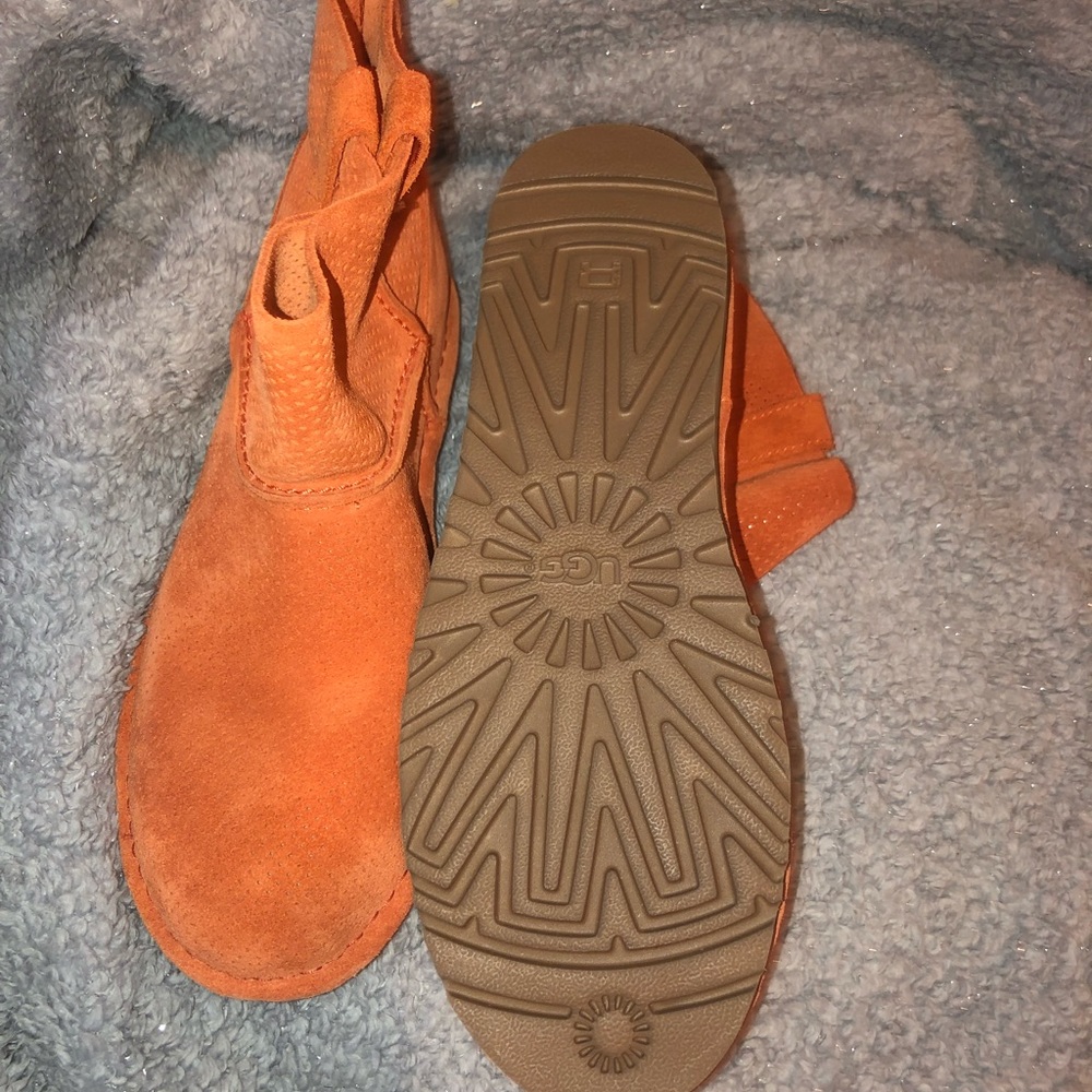 Brand new UGGS booties. Never worn before.